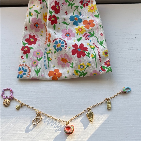 Susan Alexander NWOT Kids Charm Bracelet with Pink Accents - Picture 5 of 7